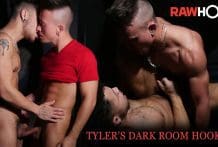 Tyler’s Dark Room Hookup: Tyler Slater & Malakai White (Bareback)