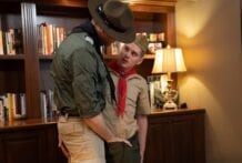 The Pledge: Scout Mark & Scoutmaster Wolf (Bareback)